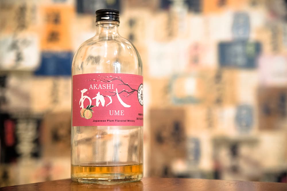 Japanese ume whisky