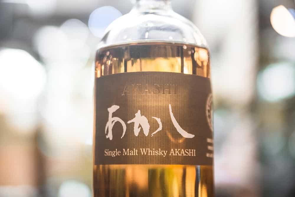 Akashi single malt whiskey