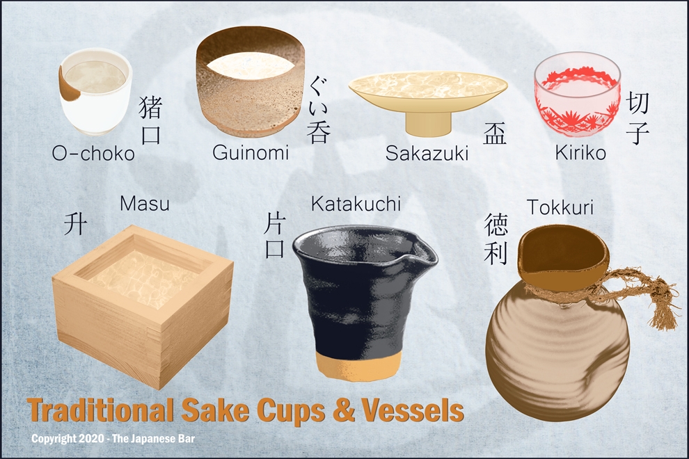 The Sake Glassware Guide Cups, Flasks, Service the Japanese Bar