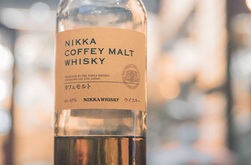 A label of Nikka whiskey.