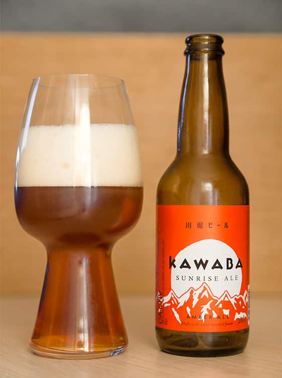 a Japanese amber ale