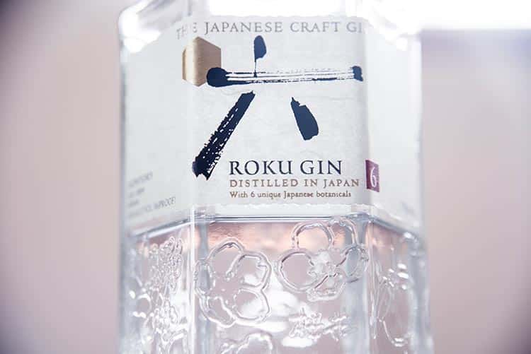a label of Japanese craft gin