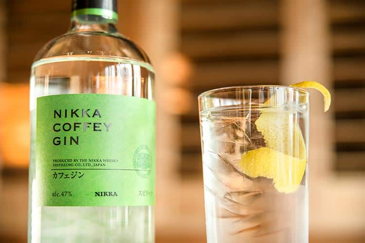a Japanese gin and tonic