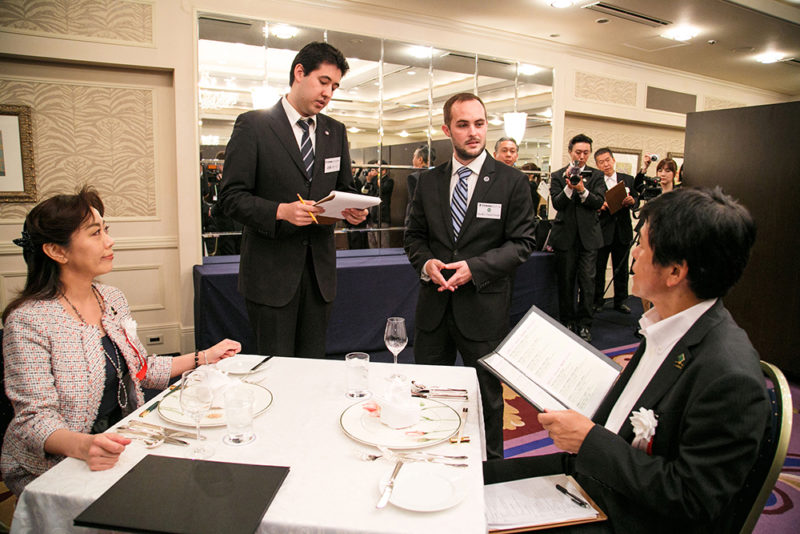 a sake sommelier competition