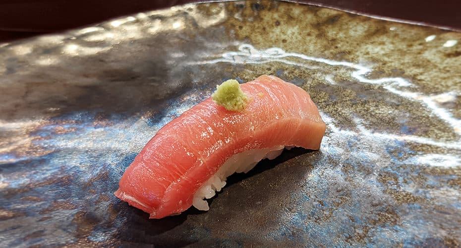 bluefin tuna sashimi