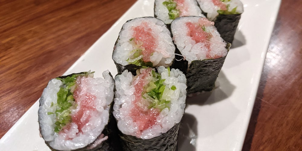 TenTen - ✨ New Maki Alert ✨The BBQ Toro: seared toro and snow crab, wrapped  in soy paper. An unexpected (yet unforgettable) flavor-forward roll. Don't  miss it on your next visit 🍣