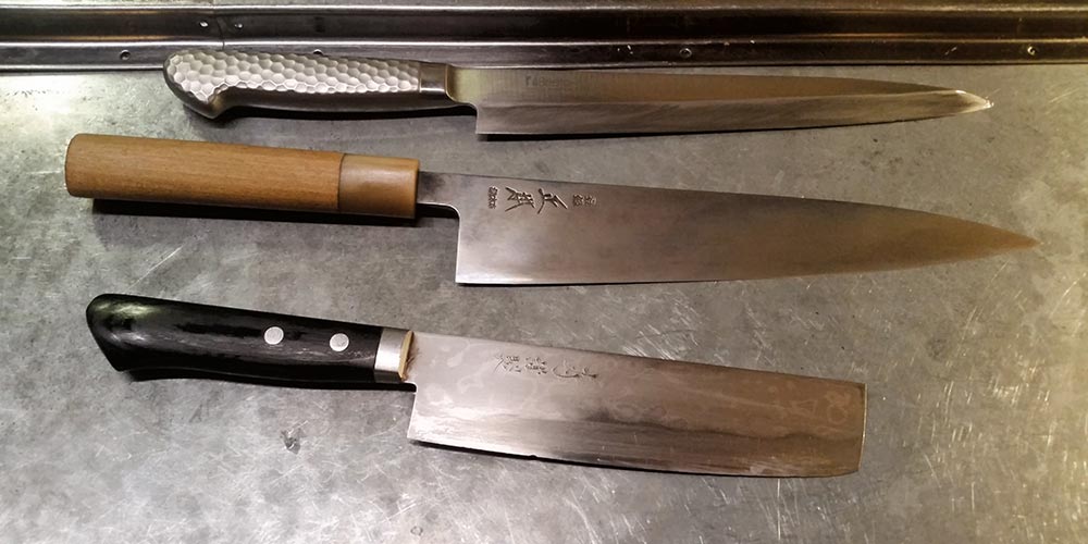 Profile of the Japanese kitchen knife blades - Syosaku-Japan