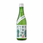 a bottle of Okayama sake