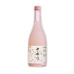 a bottle of cloudy sake